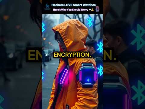 Hackers LOVE Smart Watches — Here’s Why You Should Worry ⌚⚠️  #cybersafeamerica #tech #onlinesafety