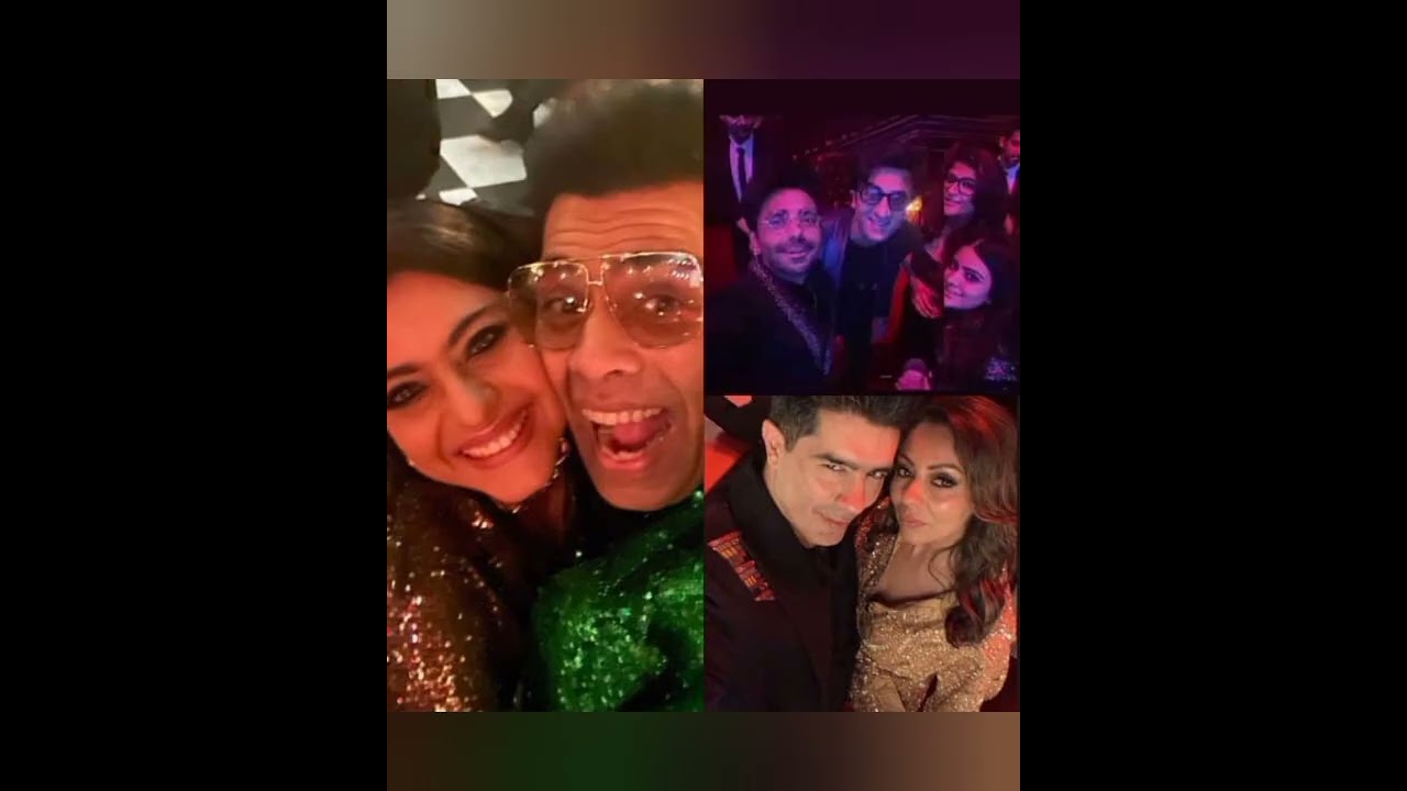 Karan Johar's Birthday Bash with Bollywood Stars 🎉