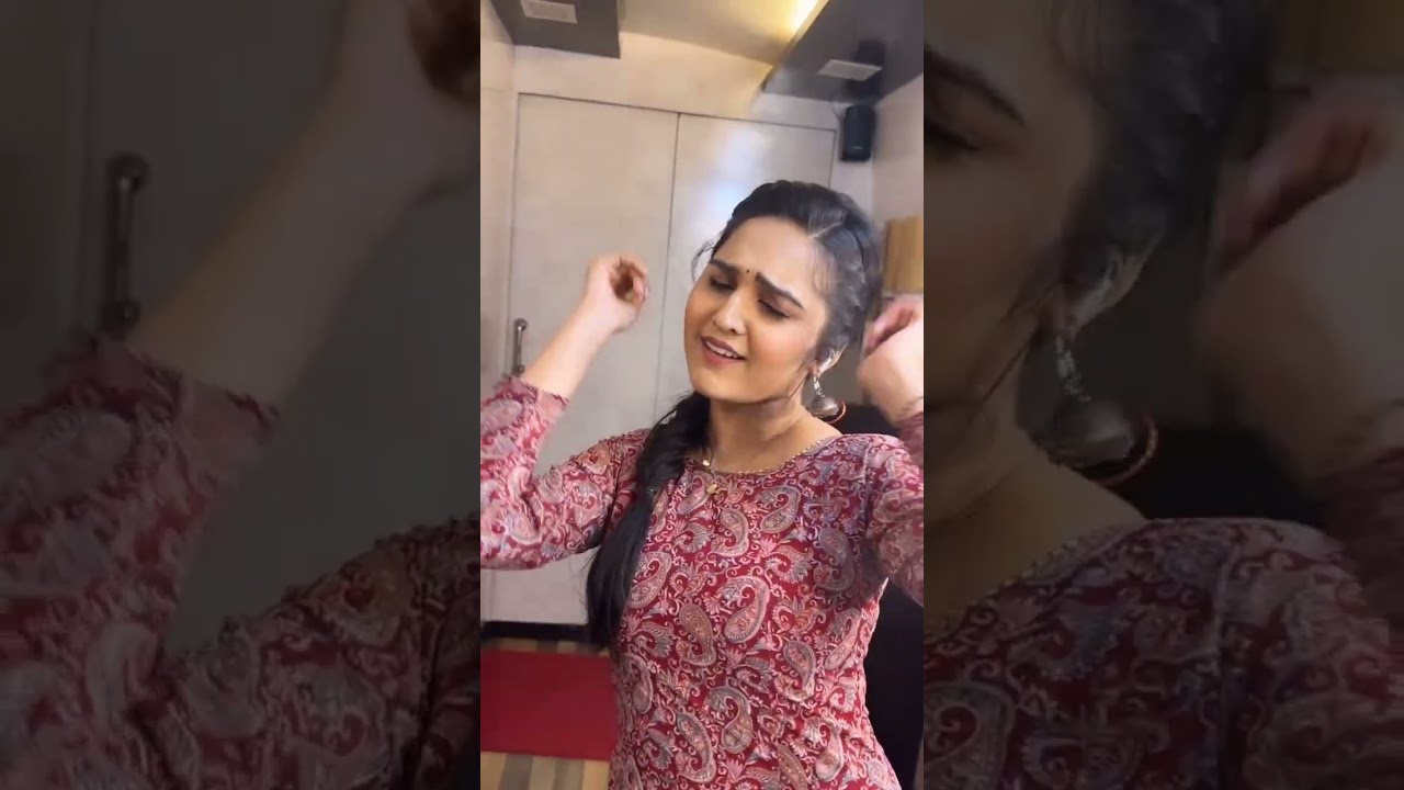 Karimani Serial Actress's New Instagram Reel 🎬