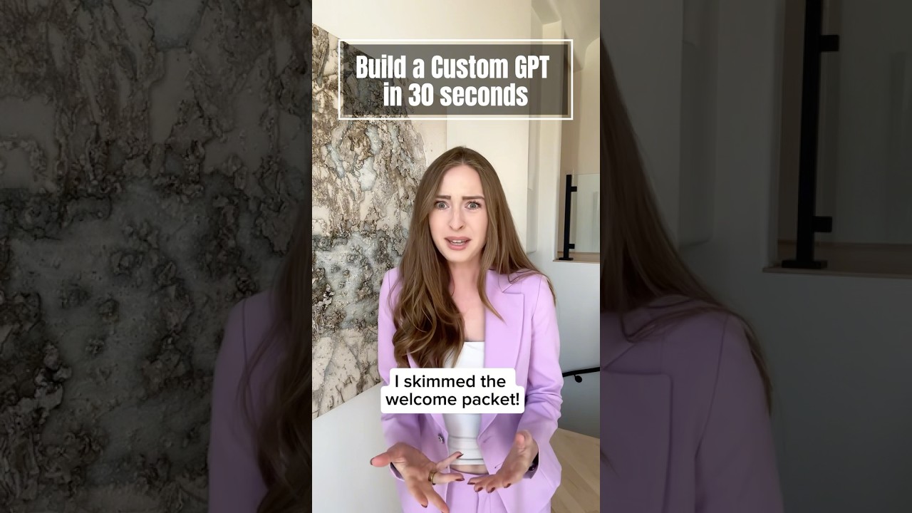 Create a Custom GPT in Just 30 Seconds ⏳