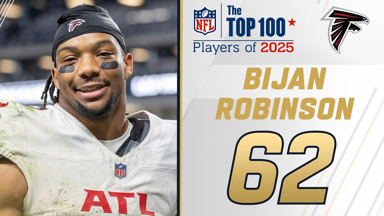 62: Bijan Robinson (Falcons) | Top 100 Players of 2025