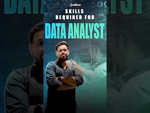 Skills Required to Become a Data Analyst in 2025 | Data Analyst Skills | Intellipaat #shorts