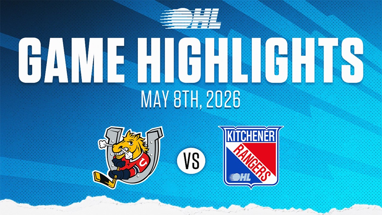 OHL Highlights: Barrie Colts @ Kitchener Rangers May 8th, 2026