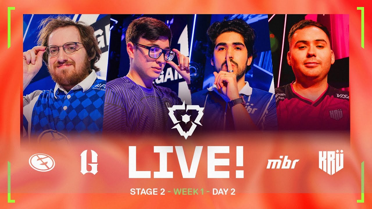 EG vs. 2G | MIBR vs. KRU - VCT Americas Week 2