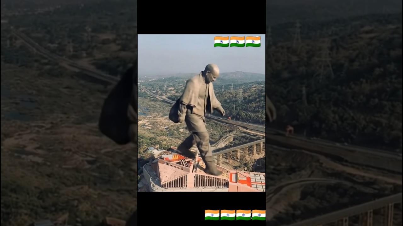 Walking Statue of Unity: Sardar Vallabhbhai Patel 🚶‍♂️