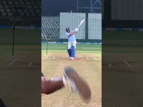 The Hitman in Action: Rohit Sharma’s Focused Net Practice! 🎯#rohitsharma