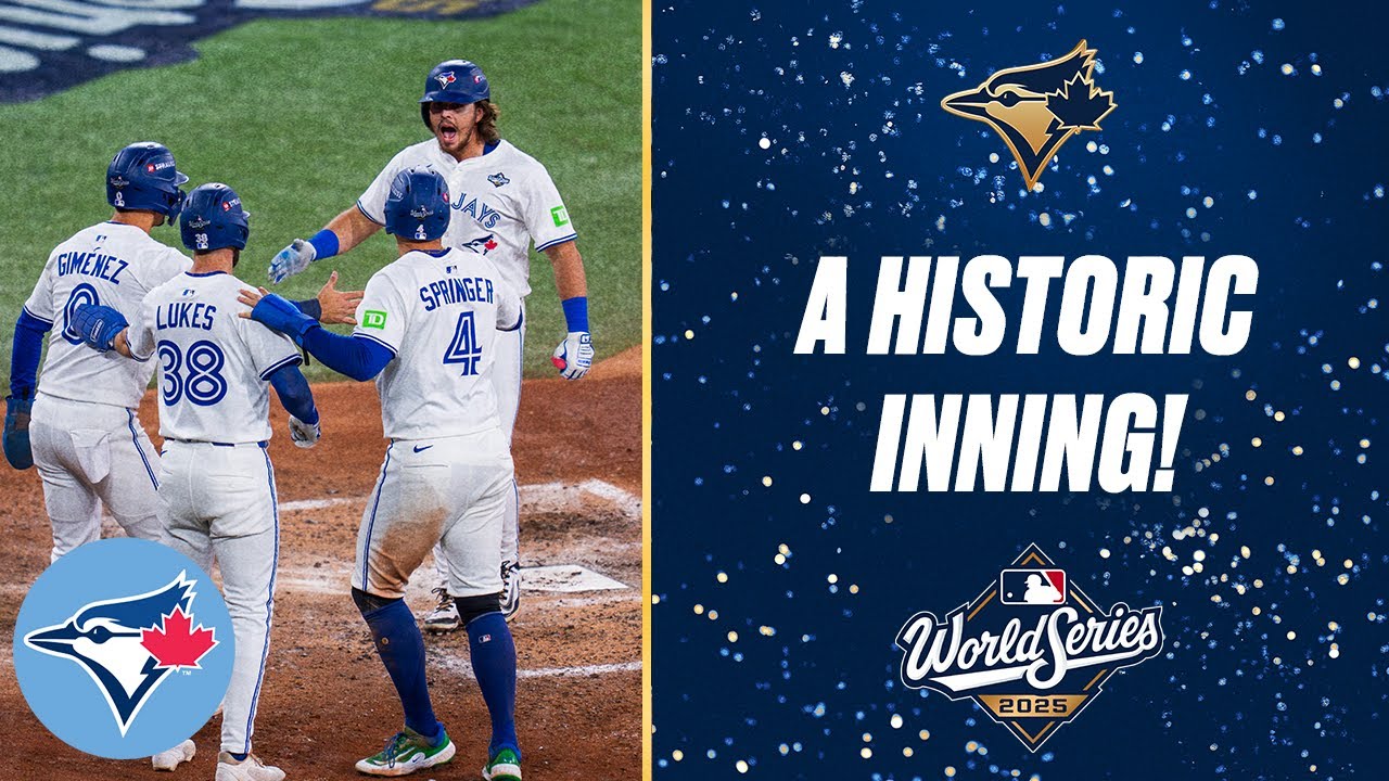 Blue Jays Make History with 9-Run Sixth Inning in World Series Game 1 ⚾
