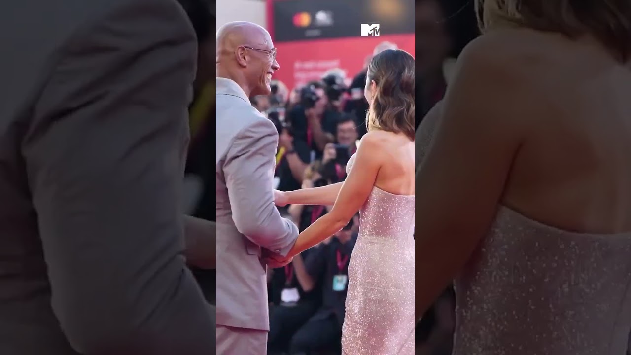 Dwayne Johnson & Emily Blunt Shine Together at Venice Film Festival 🎬