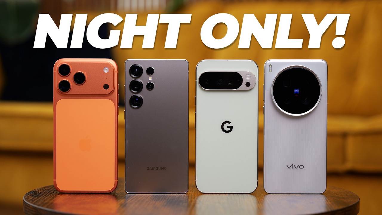Ultimate Night Camera Battle: iPhone 17 Pro Max vs Galaxy S25 Ultra vs Pixel 10 Pro XL vs Vivo X200 Ultra 🎃