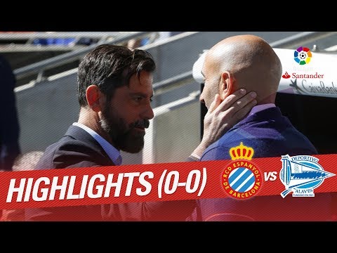 Resumen de RCD Espanyol vs Deportivo Alavés (0-0)