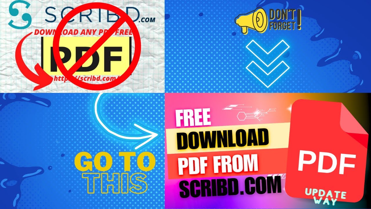 How to Download PDFs from Scribd Easily