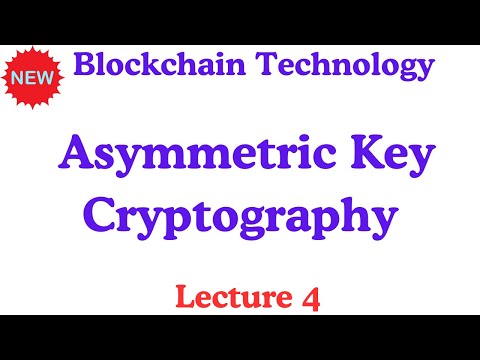 asymmetric key cryptography  | blockchain technology