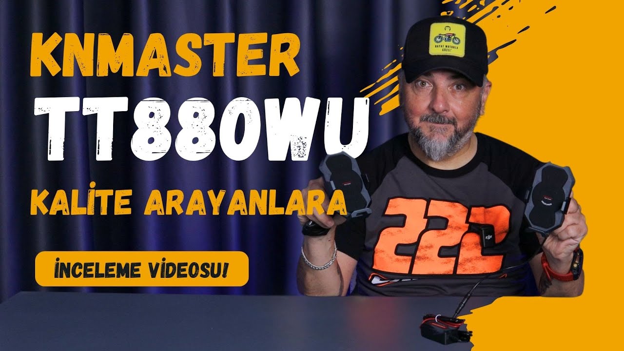 Knmaster TT880 & TT880WU Telefon Tutucu – Güvenli ve Stabil Motosiklet Kullanımı 🚴‍♂️