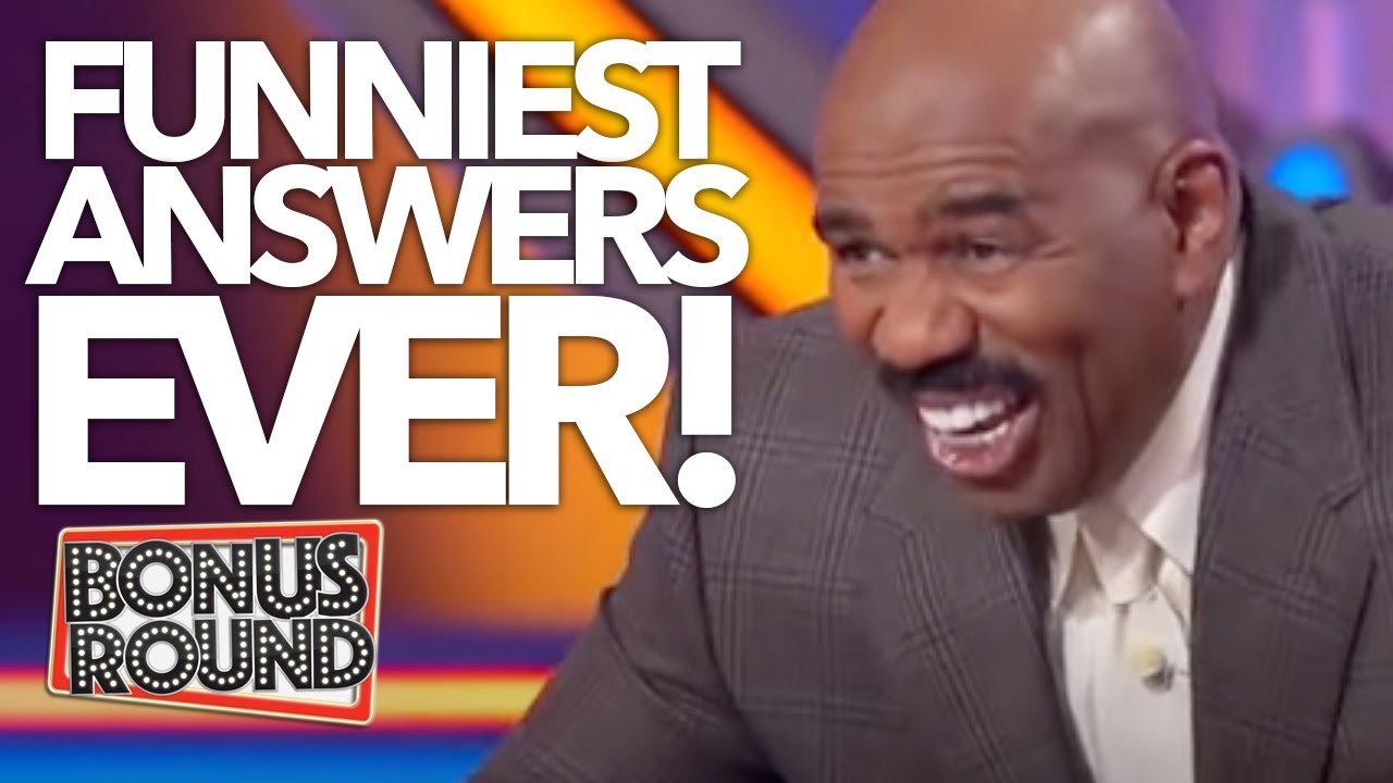 Hilarious Family Feud Answers with Steve Harvey π