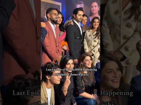 Sher last Episode at cinema 🔥💔 #sherdrama #danishtamoor #sher #sarahkhan