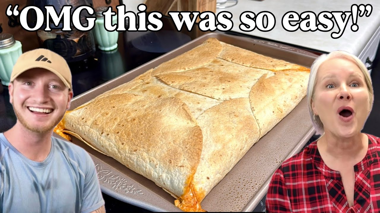 Affordable Family Meal: Chicken Enchilada Sheet Pan Quesadilla for Under $15