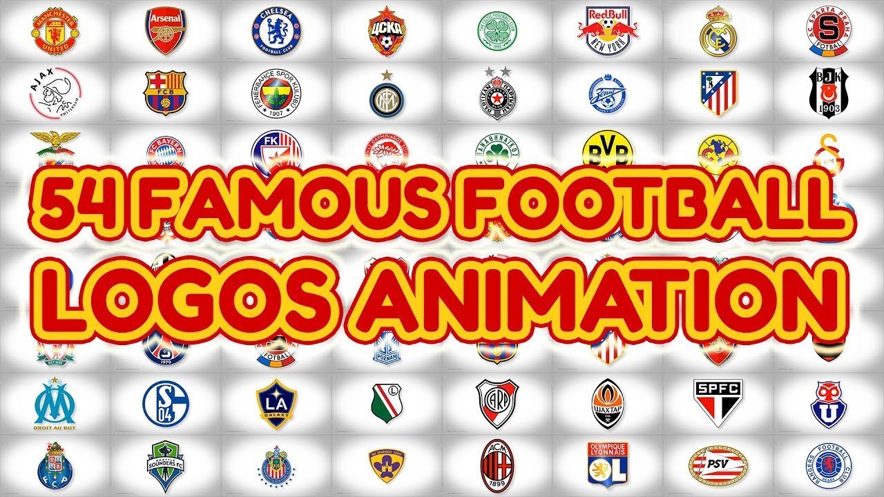 54 Football Team Logo Animations & Creative Transitions