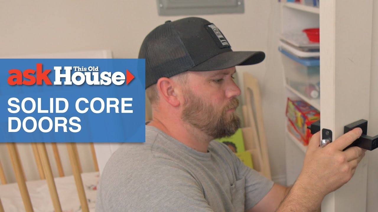 Installing Solid Core Doors for Better Soundproofing