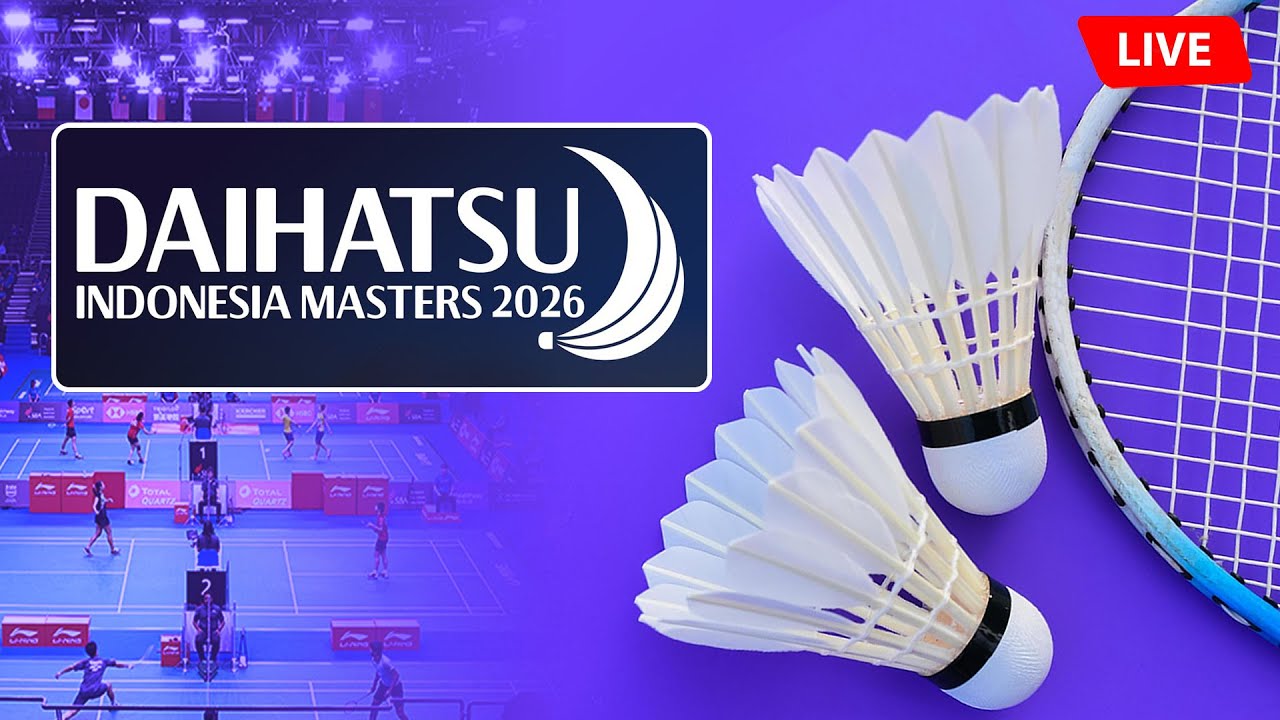 DAIHATSU Indonesia Masters 2026 Badminton Live 🏸