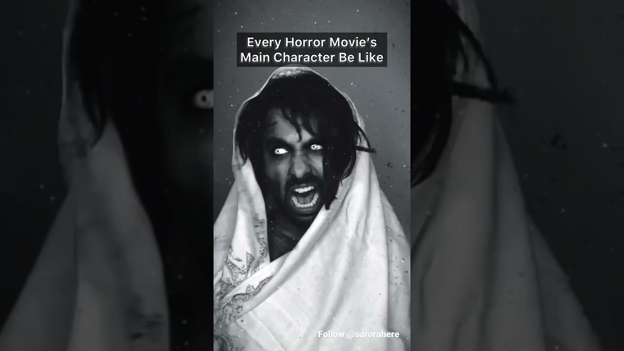 Main Characters in Every Horror Movie 🎥