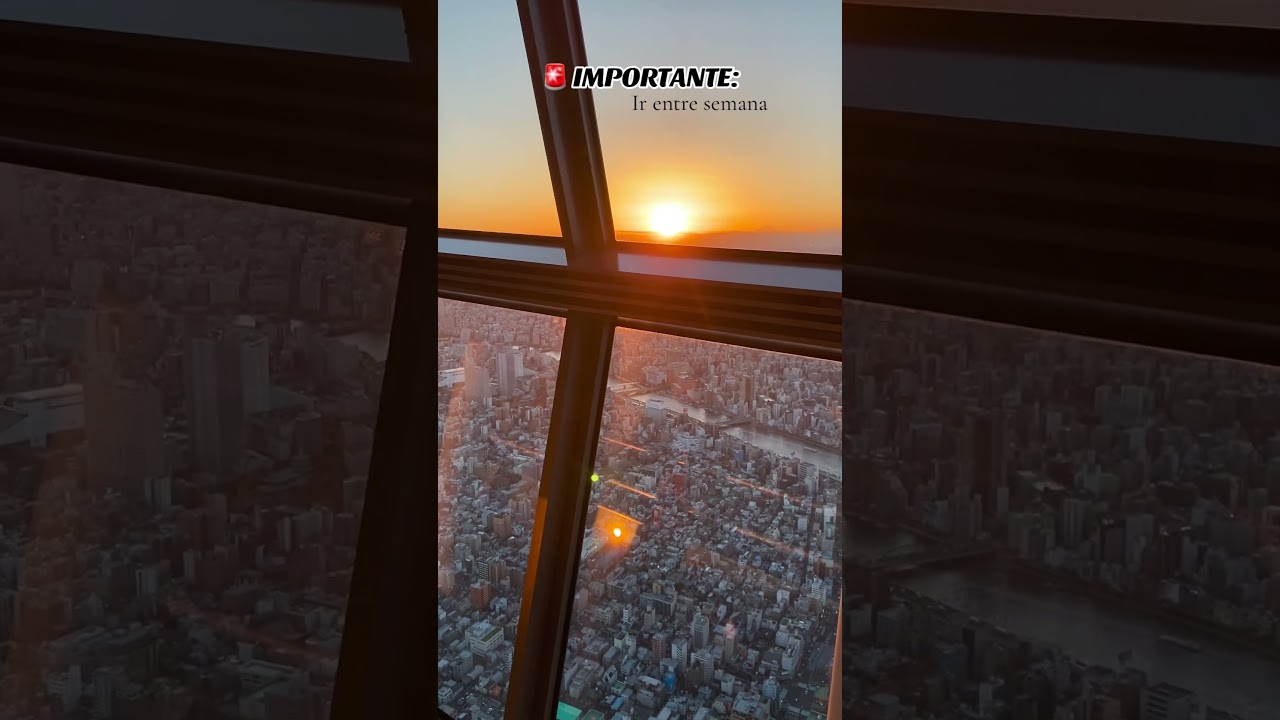 ¿Vale la pena subir al Tokyo Skytree? 🇯🇵