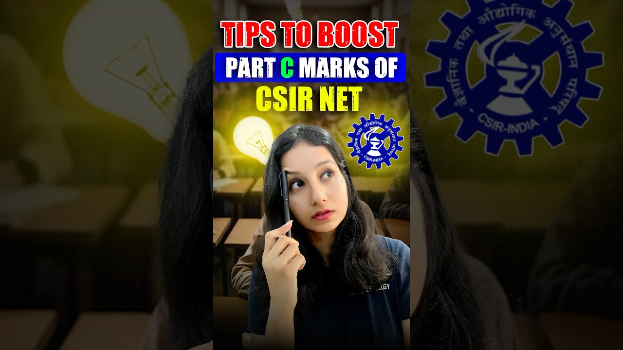 Top Part C CSIR NET Exam Strategies from a 7-Year Expert Mentor π