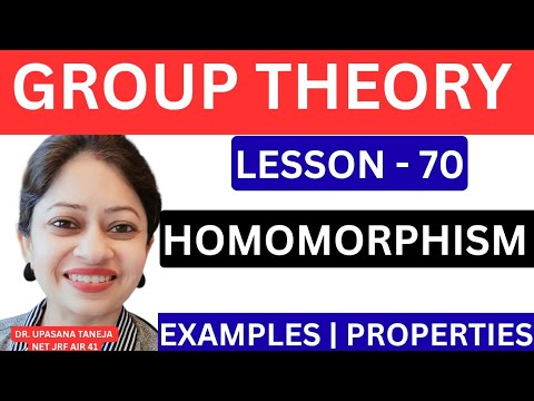  Homomorphism| Homomorphism examples