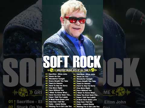 Elton John, Lionel Richie, Phil Collins, Bee Gees, Eagles, Foreigner 📀 Old Love Songs 70s,80s,90s
