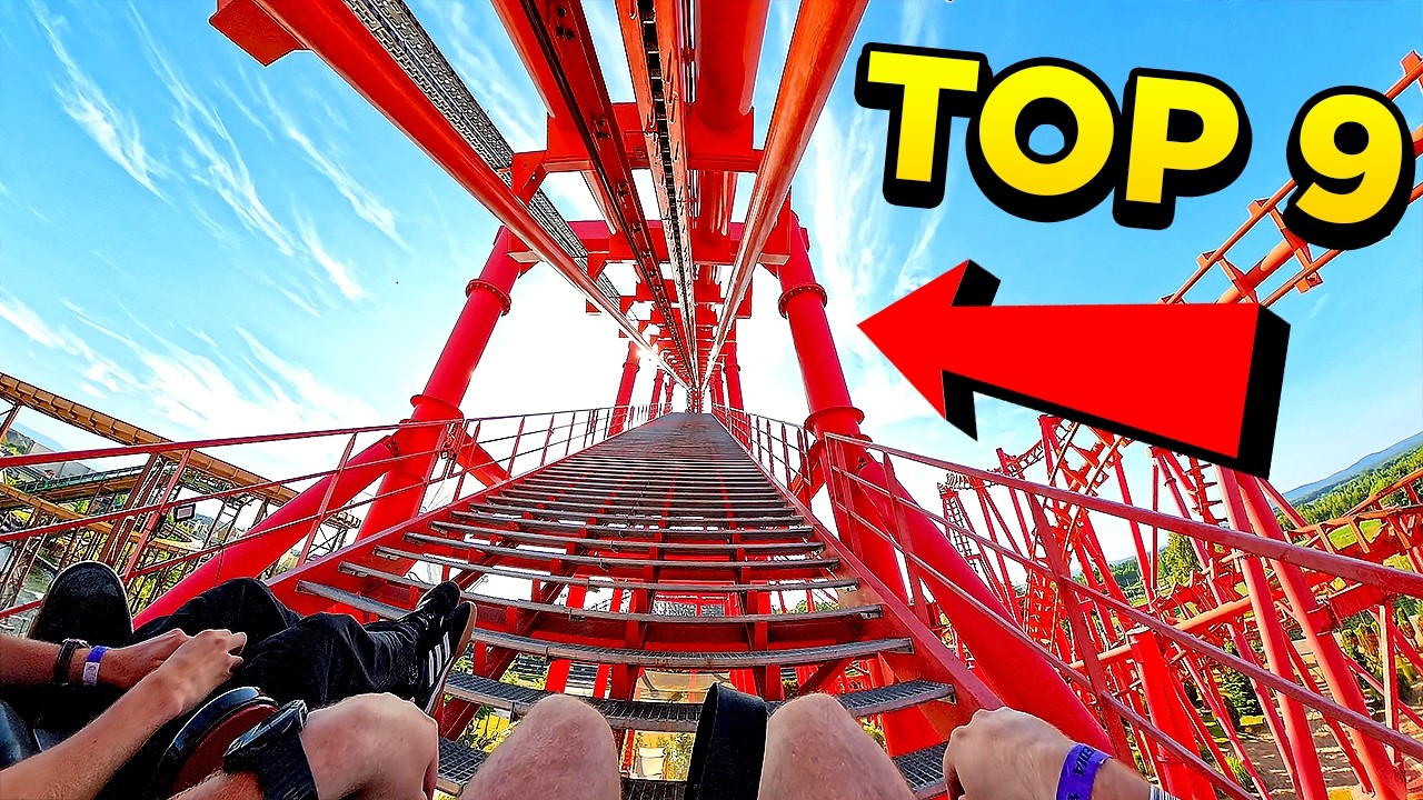 TOP 9 Top 9 Fastest Roller Coasters in Poland | 2025 Epic Smooth POV Rides