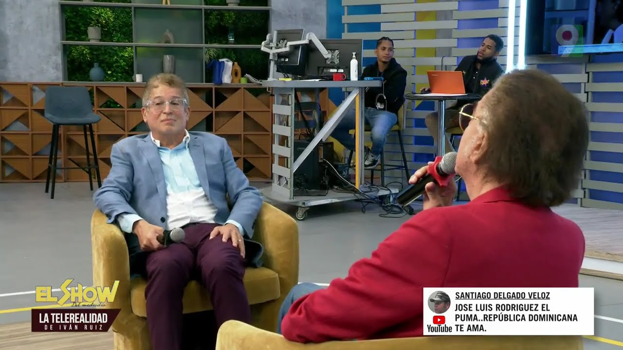 El Puma Jose Luis Rodriguez en vivo en Color Visión 🎤