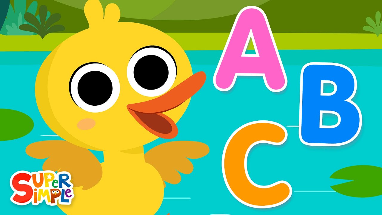 Learn the ABCs with Cute Ducks – Super Simple Alphabet Song for Kids 🦆