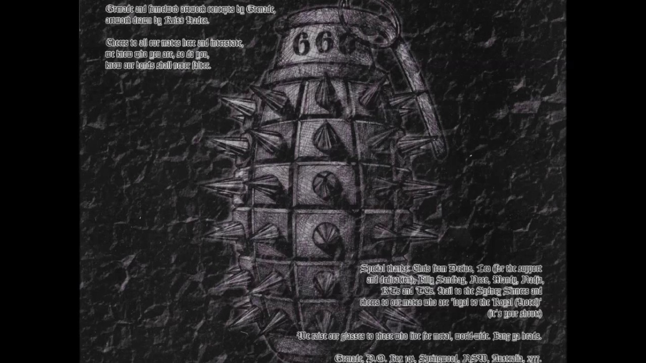 Grenade - Carnivorous Lunar Activities (2003) 🌙