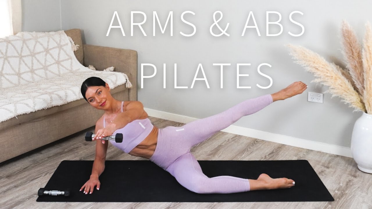45-Minute Pilates Arms & Abs Workout | Day 4: Move With Me Series