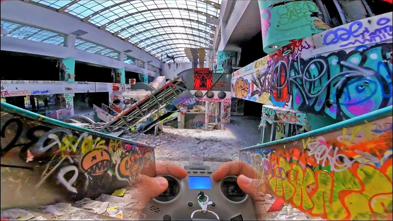 Uncut FPV Freestyle Footage in the Cinema