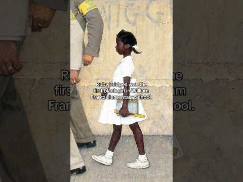 The Problem We All Live With by Norman Rockwell #history #art #painting