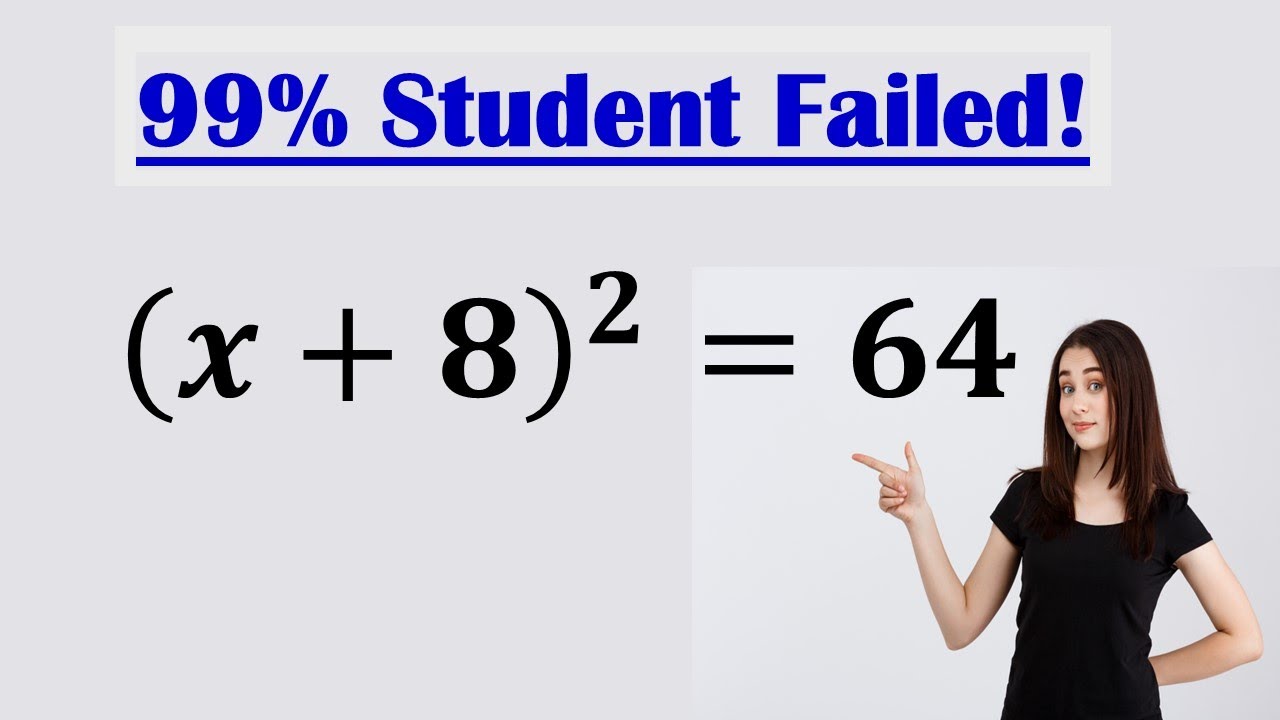 Solving a Harvard University Entrance Exam: Find x