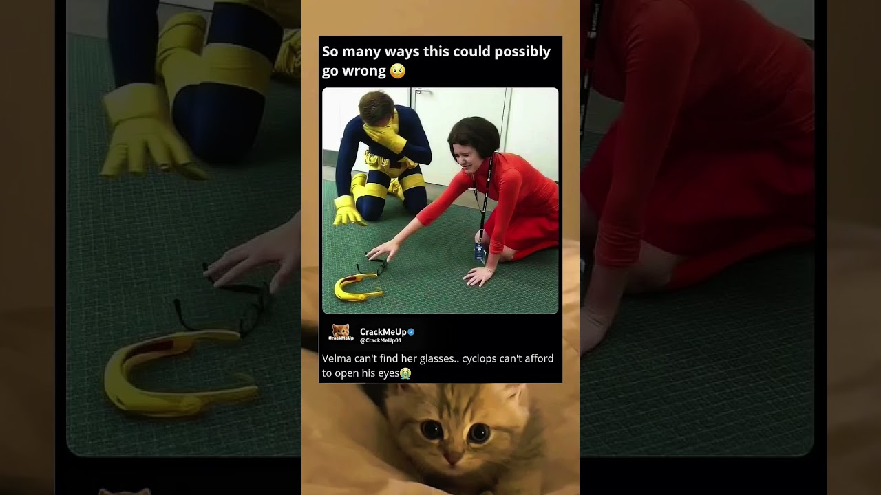 Velma Loses Her Glasses & Cyclops Gets Scared! 😂👓