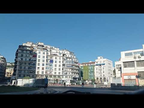 Driving from Champ de Manoeuvres to Hydra, Algiers 🚗