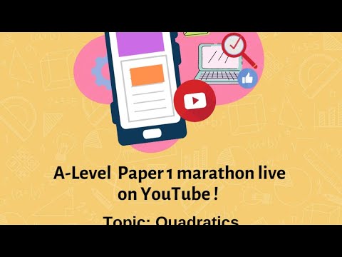 ZAINEMATICS A LEVELS P1 QUADRATICS WITH EXAM QUESTION VARIATIONS