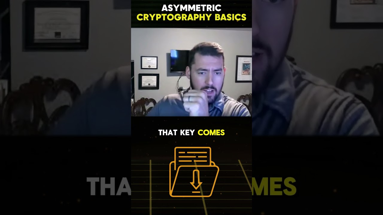 Symmetric vs. Asymmetric Cryptography Explained 🔐 | Cybersecurity Essentials #shorts