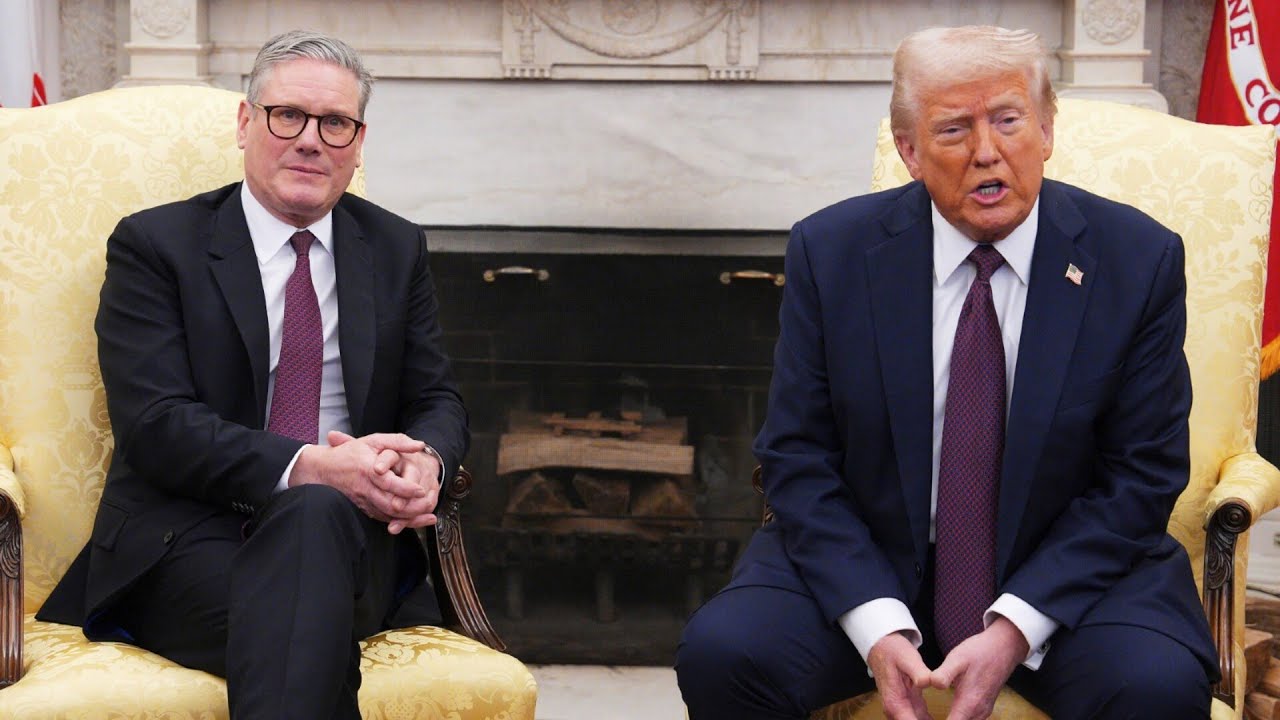 Starmer Talks Iran War with Trump 🇺🇸