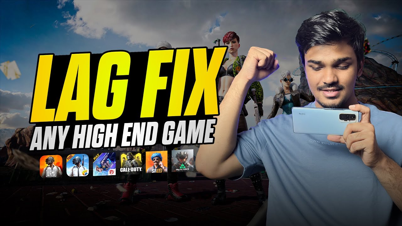 Top Lag Fix for BGMI, Free Fire & More 🚀