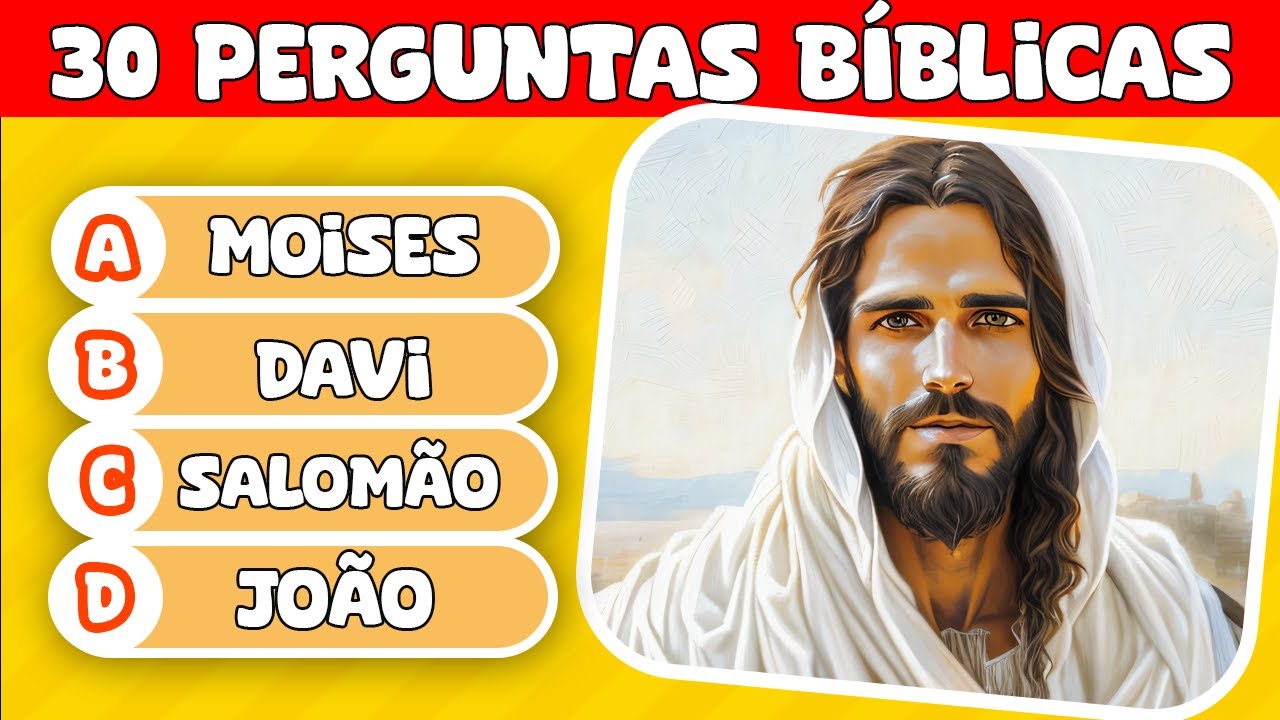 Desafie sua Fé com Nosso Quiz Bíblico de 30 Perguntas ✝️