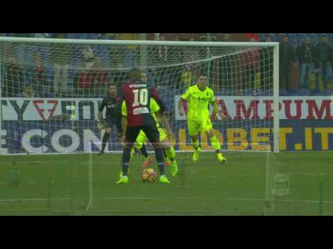 Il gol di Ntcham - Genoa - Bologna - 1-1 - Giornata 26 - Serie A TIM 2016/17