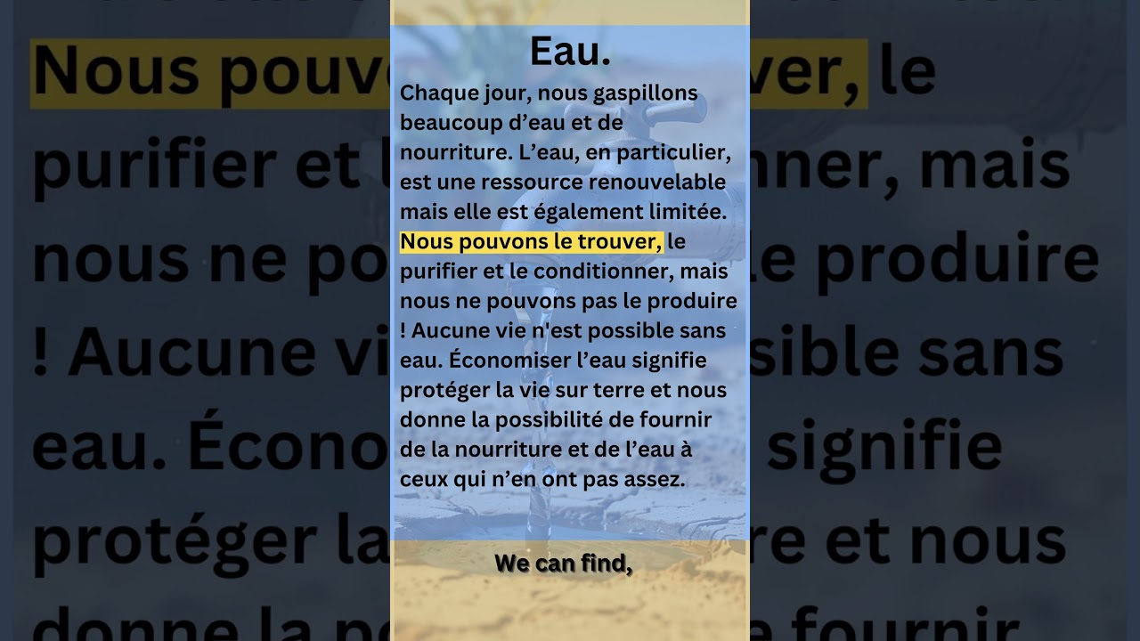 French simple story  #frenchforbeginners