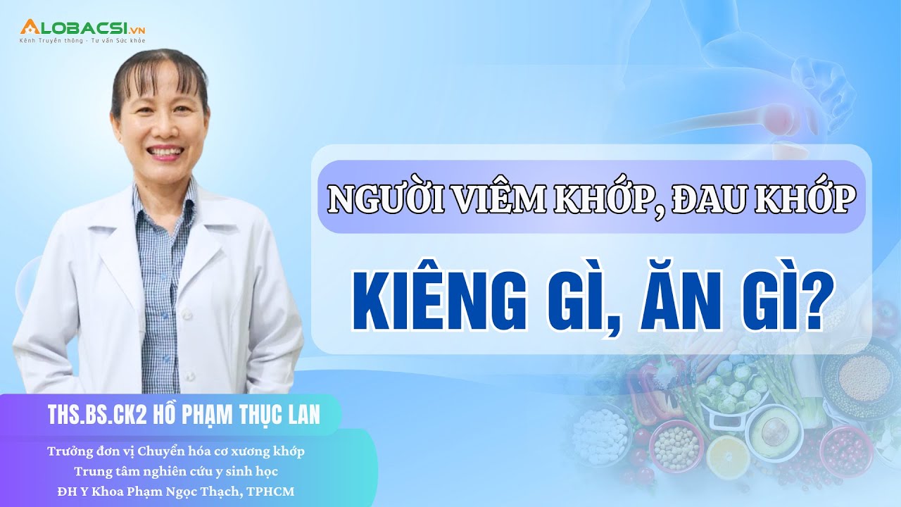 Chế độ ăn cho người viêm khớp và đau khớp 🩺