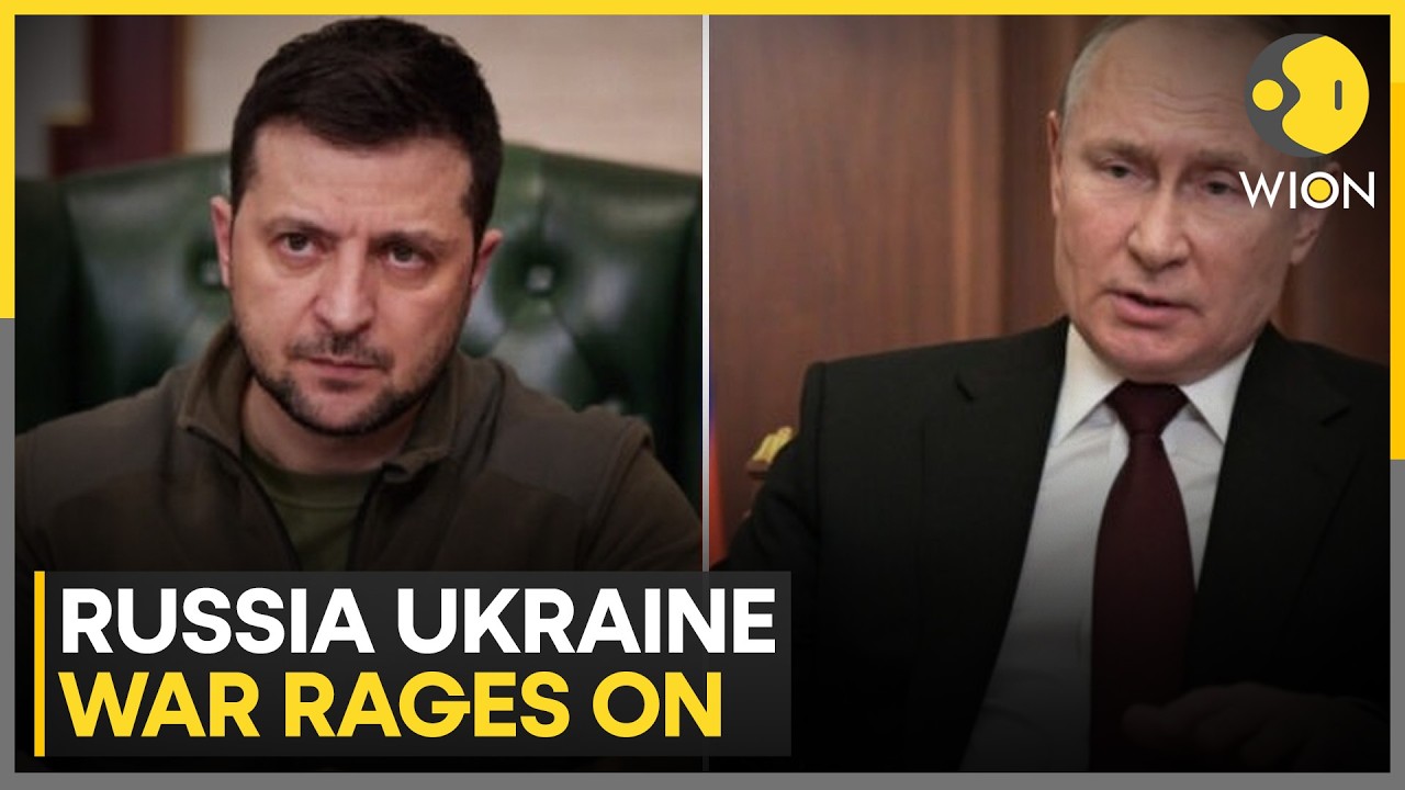 Russia Bombards Ukraine with Drones & Missiles, 12 Killed