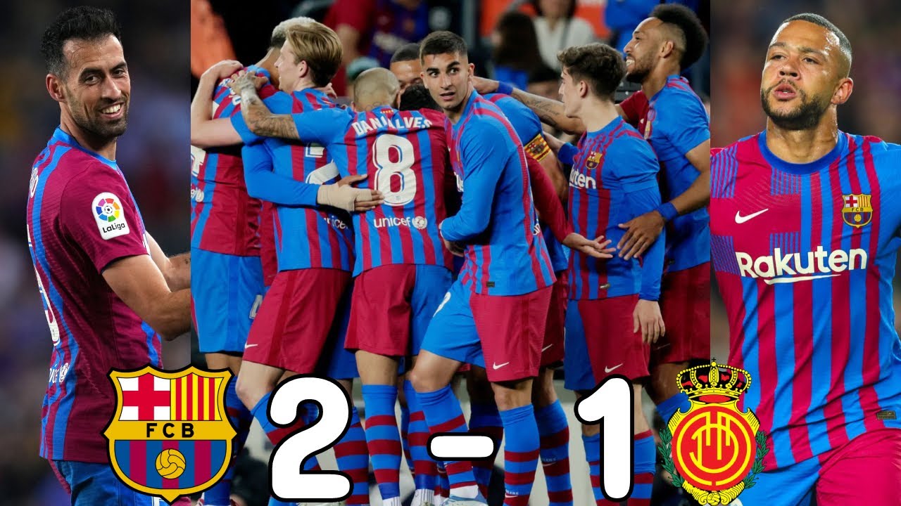 Barcelona Edges Past Mallorca 2-1 in Thrilling La Liga Clash ⚽