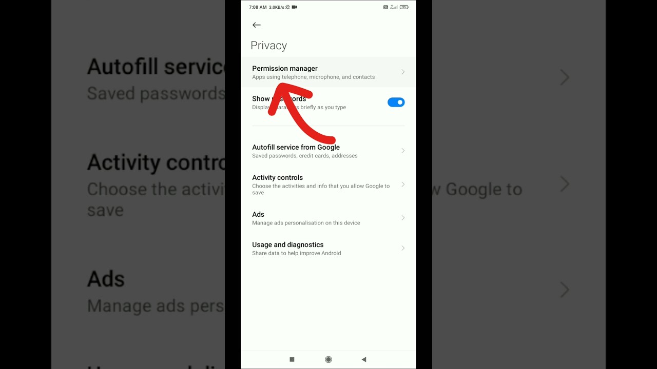 How to enable permission manager allow or deny in miui phone #shorts #shortsfeed #universetech