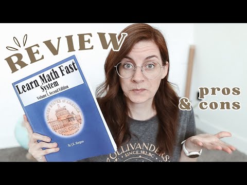 LEARN MATH FAST REVIEW - flip through & honest thoughts